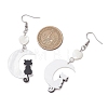 Acrylic Dangle Earrings EJEW-JE06333-01-3