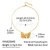 304 Stainless Steel Butterfly Wings Pendant Necklaces for Women PR3975-2-2