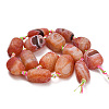 Natural Weathered Agate Beads Strands G-A321-P02-01-5