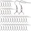 50Pcs 304 Stainless Steel Earring Hooks STAS-SC0008-30-1