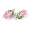 Transparent Acrylic Pendants SACR-T017-53B-2