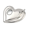 304 Stainless Steel Big Pendants STAS-Z192-06P-2