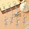 20Pcs Alloy Pendant Keychain KEYC-YW00254-5