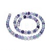 Natural Fluorite Beads Strands G-I249-B02-01-2