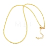 2MM Nylon Braided Cord Necklace Making MAK-A019-02G-16-1