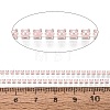 Iron & ABS Plastic Imitation Pearl Tennis Chains CH-Q006-01A-10-3