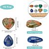 16Pcs 16 Style Gemstone Cabochons G-FH0001-44-2