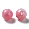 Two Tone Opaque Acrylic Beads LS-SACR-P024-01B-W06-2