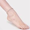 304 Stainless Steel Anklets AJEW-AN00199-4