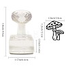 Clear Acrylic Soap Stamps DIY-WH0438-007-2