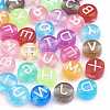 150Pcs Transparent Acrylic Beads TACR-YW0002-32J-1