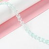 Transparent Glass Beads Strand GLAA-F112-02E-2