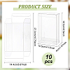 Transparent PVC Box CON-WH0084-97B-2