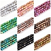 Baking Paint Glass Beads Strands DGLA-N003-6mm-BM-1