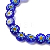 Handmade Millefiori Lampwork Beads Strands LAMP-G164-12G-3