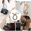 Adjustable Black Imitation Leather Bag Straps PURS-CL0001-55A-5