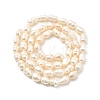 Natural Cultured Freshwater Pearl Beads Strands PEAR-I007-01N-02B-3