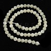 Natural White Moonstone Beads Strands LS-G-D294-6mm-2