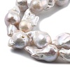 Natural Nucleated Pearl Beads Strands PEAR-B004-15L-03A-3