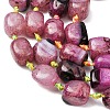 Natural Agate Beads Strands G-F825-G01-01B-4