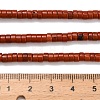 Natural Red Jasper Beads Strands G-Z110-A35-2x4mm-5