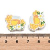 Printed Poplar Wood Beads WOOD-Z008-01J-3