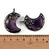Natural Amethyst Pendants G-H359-05AS-05-2