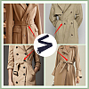1Pc Cloth Waist Belts with Alloy Buckles for Coat AJEW-GF0015-07B-5