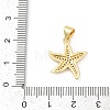 Brass Micro Pave Cubic Zirconia Pendants KK-D317-069G-3