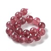 Dyed Natural Malaysia Jade Beads Strands G-G021-02C-09-3