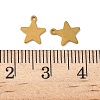 304 Stainless Steel Charms STAS-K306-15C-G-3