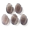 Natural Grey Agate Pendants G-K359-03L-1