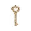 304 Stainless Steel Rhinestone Pendants STAS-OY007-75G-1