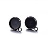 304 Stainless Steel Stud Earring Settings LS-STAS-H467-08B-16mm-2