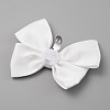 Detachable Polyester Bowknot Shoe Decoration AJEW-WH0235-82-4