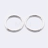 925 Sterling Silver Round Rings STER-F036-03S-1x9-2