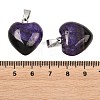 Natural Agate(Dyed & Heated) Pendants GG-K002-03F-3
