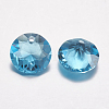 Faceted Glass Rhinestone Charms RGLA-F051-8mm-202-2