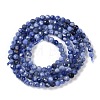 Natural Sodalite Beads Strands LS-G-G139-A07-02-3