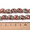 Handmade Porcelain Ceramic Beads Strands PORC-T135-07D-4