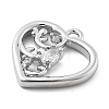 Brass Micro Pave Cubic Zirconia Pendants LS-KK-H511-01P-04-2