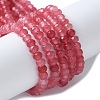 Dyed Natural Malaysia Jade Rondelle Beads Strands X-G-E316-2x4mm-62-1