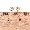 Light Gold Plated Alloy Flower Daisy Spacer Beads PALLOY-E385-04KCG-3
