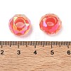 Electroplate Transpant Resin European Beads RE-CBAFF00-02B-3