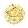 Real 18K Gold Plated PVD Vacuum Plating 304 Stainless Steel Pendants STAS-L278-003G-04-1