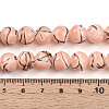 Baking Paint Glass Beads Strands DGLA-N010-10mm-02-4