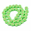 Handmade Polymer Clay Bead Strands CLAY-N006-73D-3