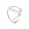 304 Stainless Steel Cuff Open Rings RJEW-P188-02H-P-4
