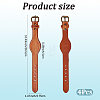 Retro Cattlehide Leather Cord Bracelets BJEW-CL0001-61-2