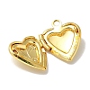 Brass Locket Pendants KK-Q019-03G-2